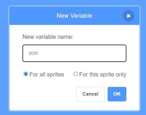 make new variable